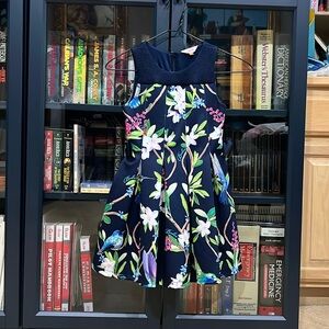 Girls Blue Baker by Ted Baker dress.